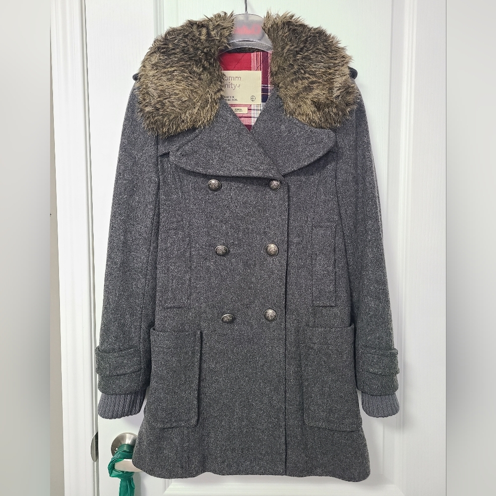 Aritzia Community Cadet Wool Coat